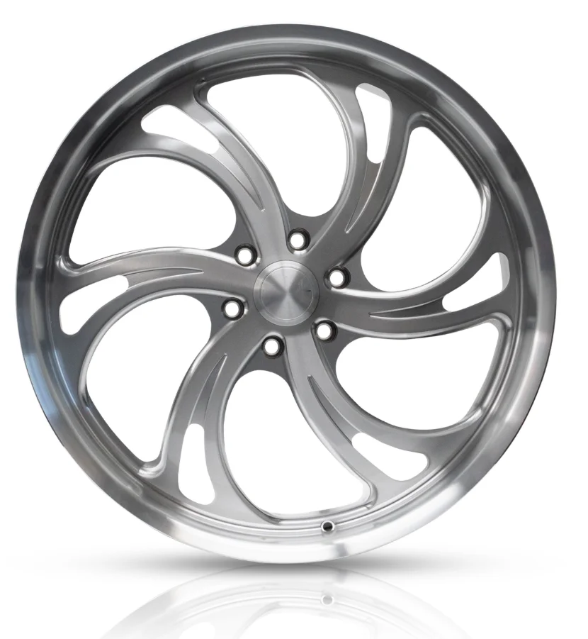 4 Piece Forged 24" Aluminium Alloy Chrome Multi Spoke Wheels R501 Rims 10" / 31 Offset/ 6x135 Bolt Pattern 87.1mm Hub