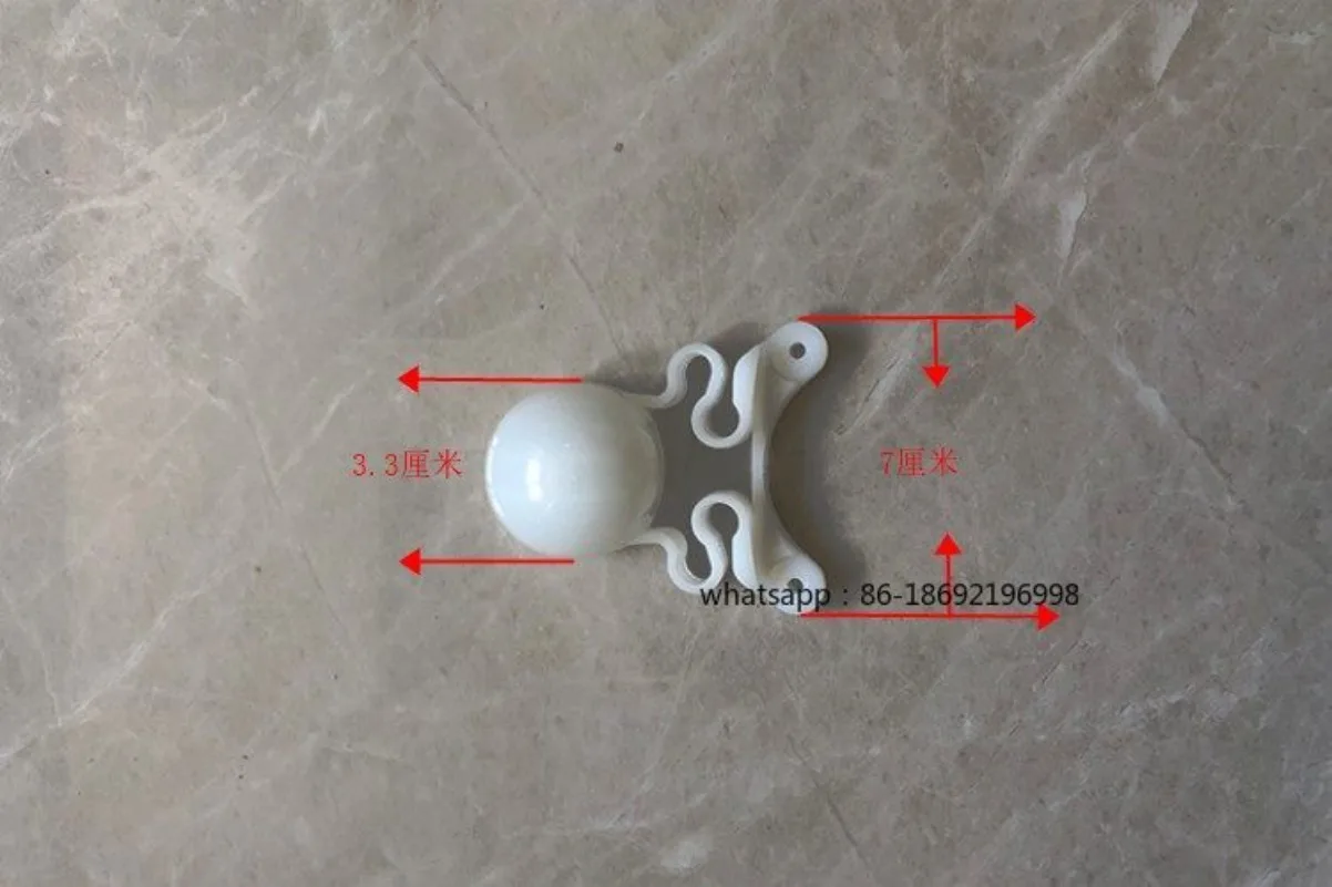 Massage Kneading Shawl Transparent Plastic Head and Neck Kneading Massager Accessories Shoulder Back Music Plastic Parts