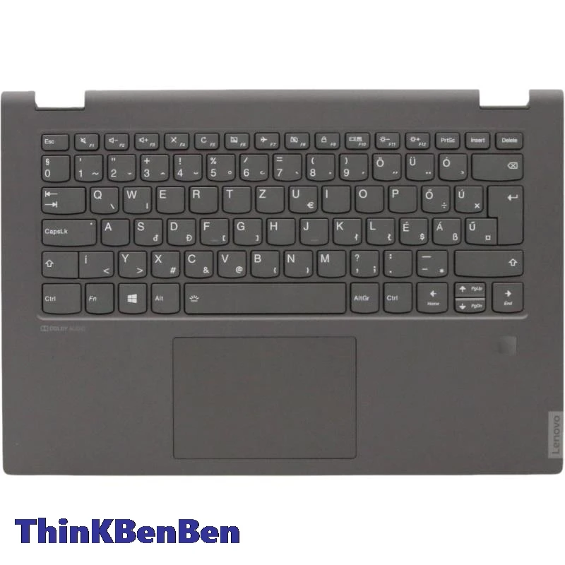 

HU Hungarian Backlit Keyboard BK PL Upper Case Palmrest Shell FPR Cover For Lenovo Ideapad Flex C340 14 API IWL IML 5CB0S17339