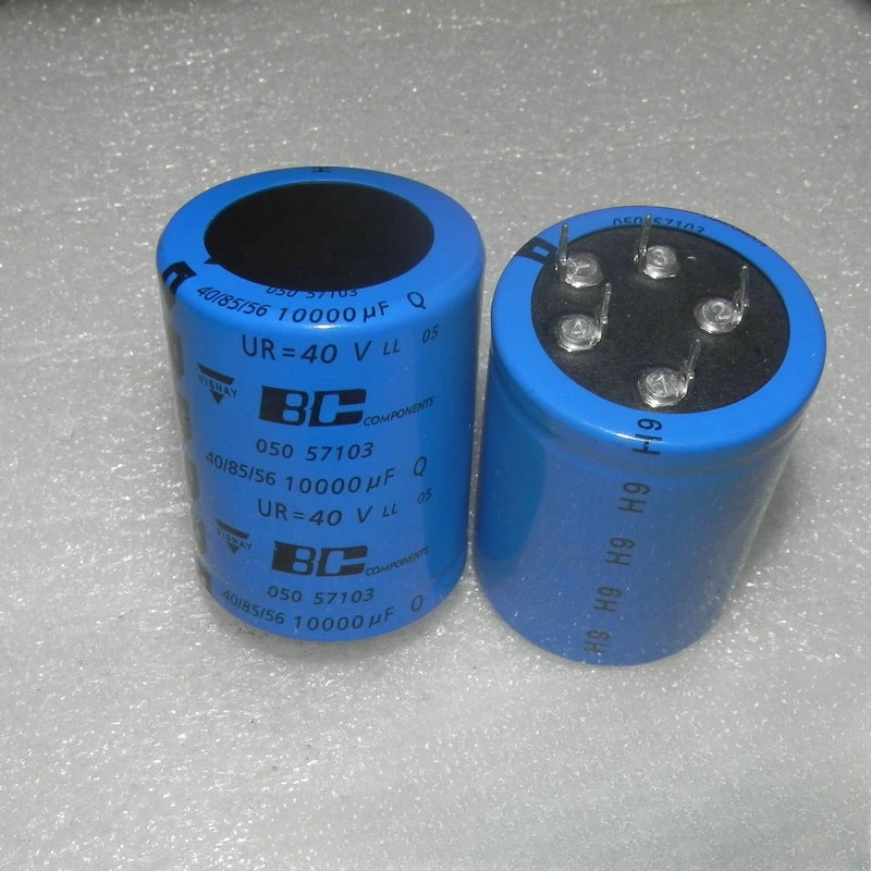 2 PZ/LOTTO BC Audio LL Tipo 40 V 10000 UF Febbre Filtraggio Condensatore Elettrolitico In Alluminio