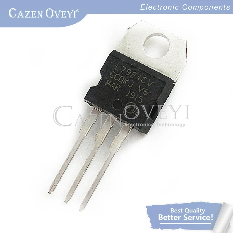 5pcs/lot L7915CV L7915 L7918CV L7918 L7924CV L7924 L7812CV L7812 TO-220