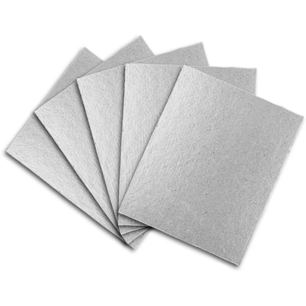 Universal Micro-ondas Replacement Part, Mica Placas Folhas, Acessórios de cozinha, 120x150mm, 5pcs