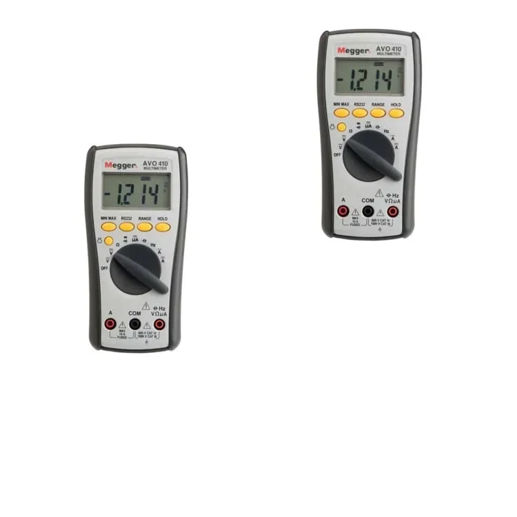 AVO410 TRMS digital multimeter  CATIV 600V 1000V CAT III  Electrical testing instruments