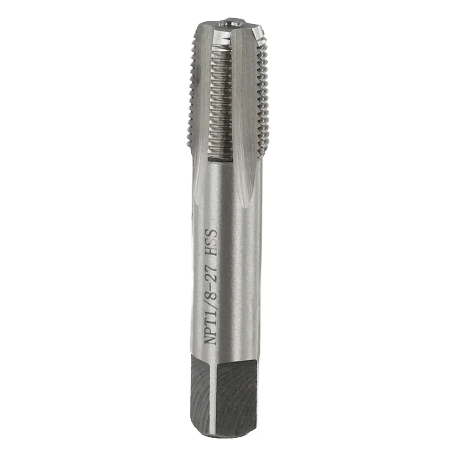 1/8-27 NPT Taper Pipe Tap Built From High Speed Steel For Consistent Thread Depth And Angle In Pipe Repair Scenarios