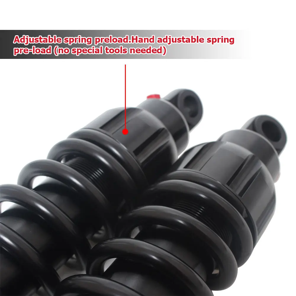 العالمي 325/343 مللي متر مانع الصدمات الخلفي تعليق المثبط ل هارلي بجولة إلكترا الإنزلاق داينا سوفتيل سبورتستر هوندا ياماها #4