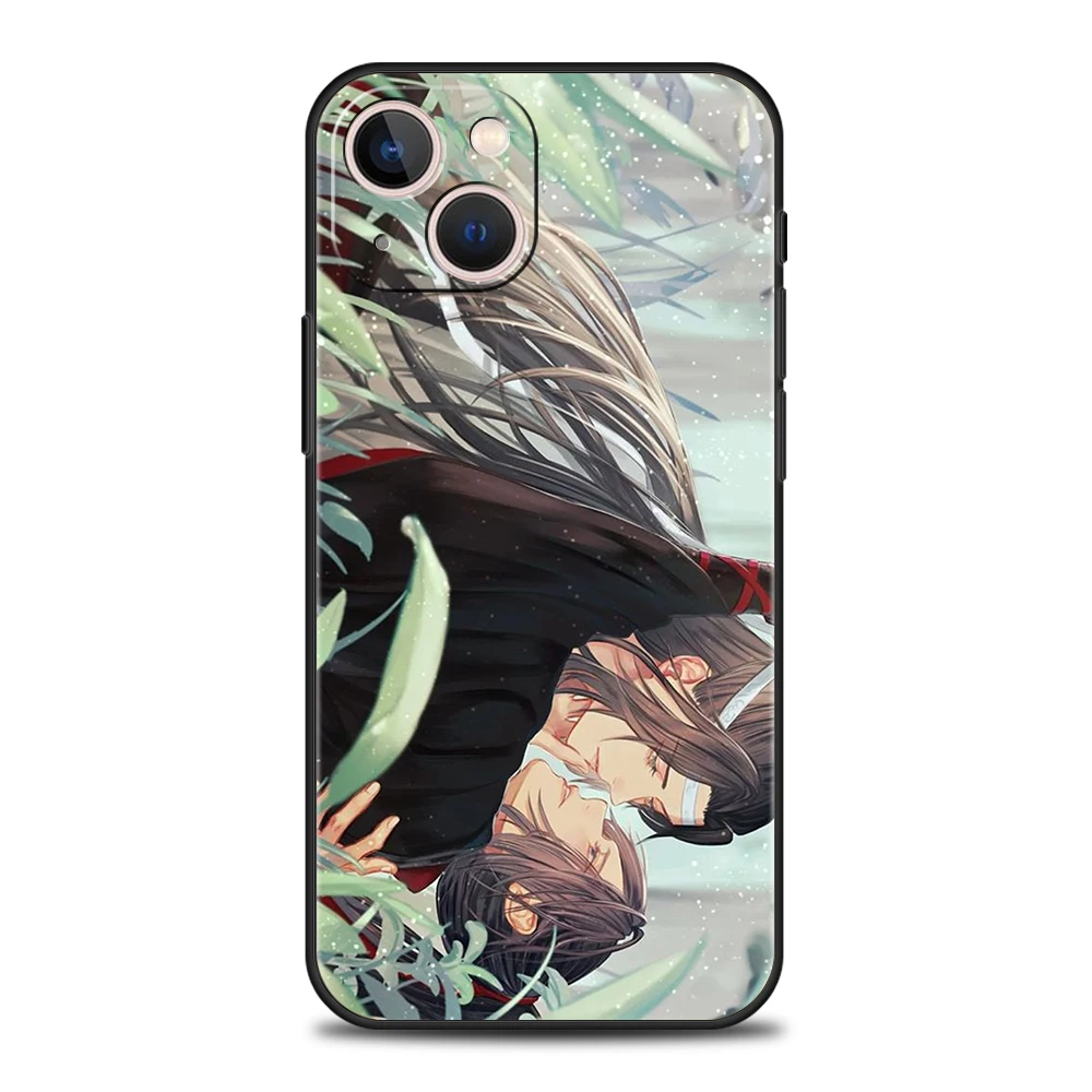 مو داو زو شي MDZS أنيمي جراب هاتف آيفون 17 16 15 14 13 12 برو ماكس 17 الهواء 11 برو ماكس للصدمات لينة بولي يوريثان شل أكياس