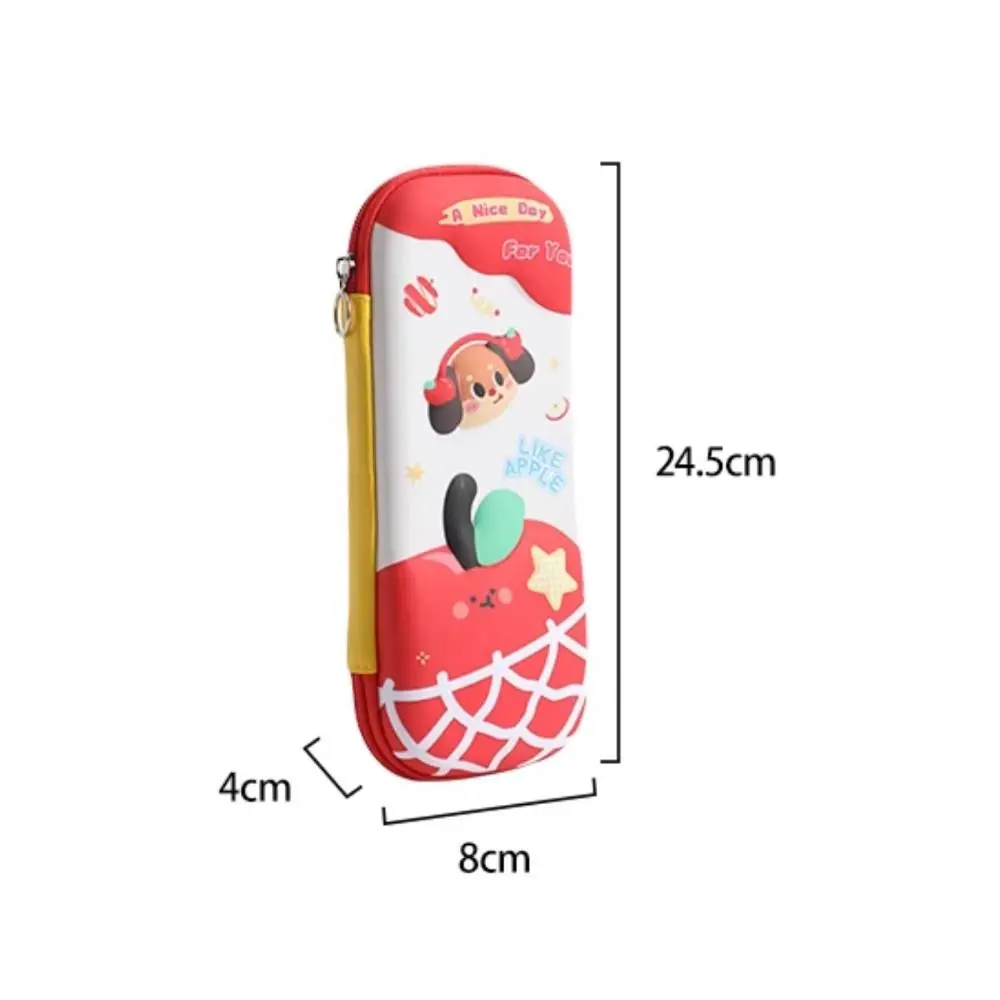New 3D Pencil Case Large Capacity Soft Pencli Box Gift Cartoon Pen Bag Students Supplies