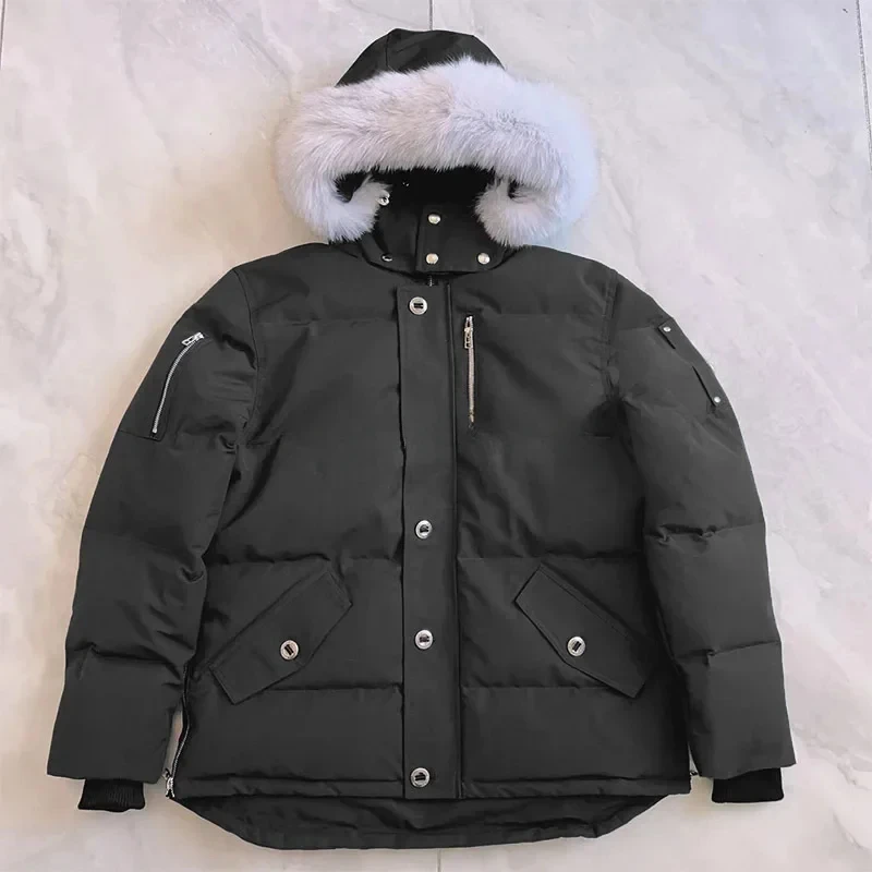 Men's Down Coats Winter Down Jacket Canada Ski Jacket 3Q Fur Puffer Jacket