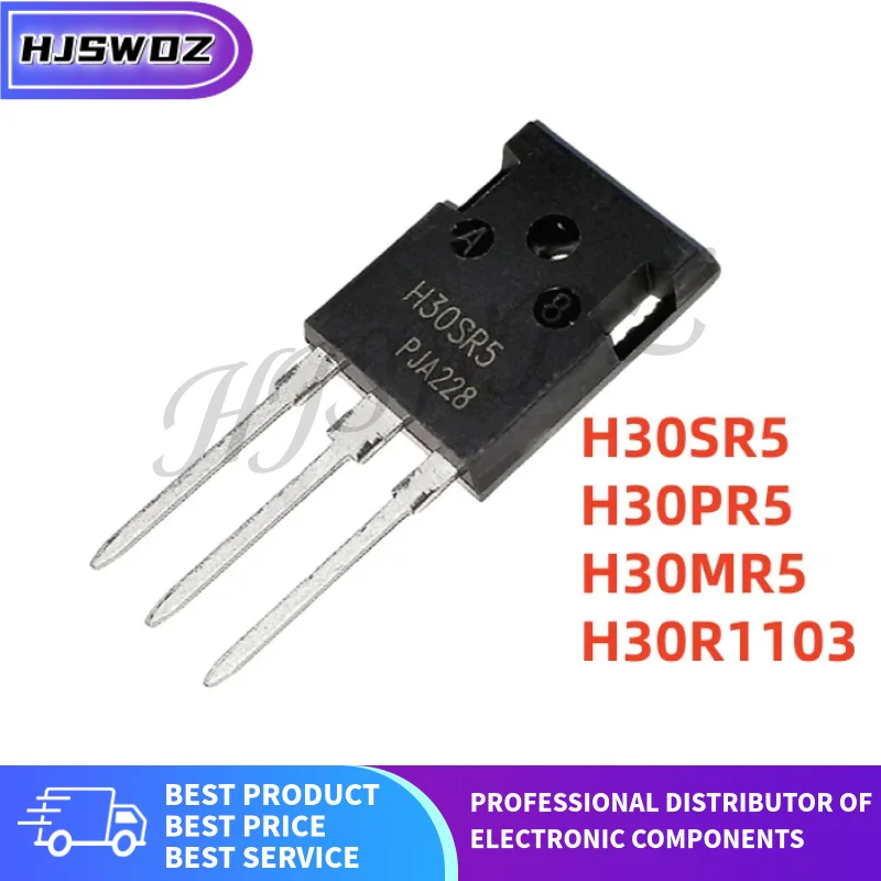 5 peças h30mr5 h30pr5 h30sr5 h30r1103 to-247 fogão de indução transistor igbt novo em estoque