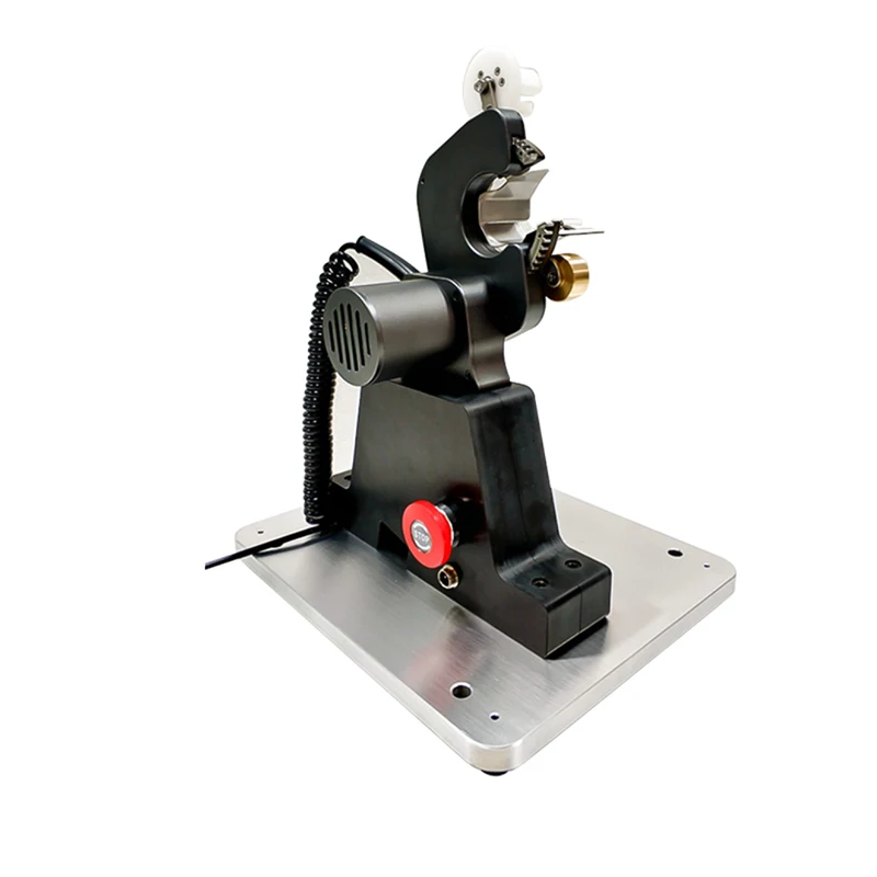 Desktop Small Adhesive Tape Winding Machine for PE Film Raw Material, Adjustable Rotation Speed, Simple Handling