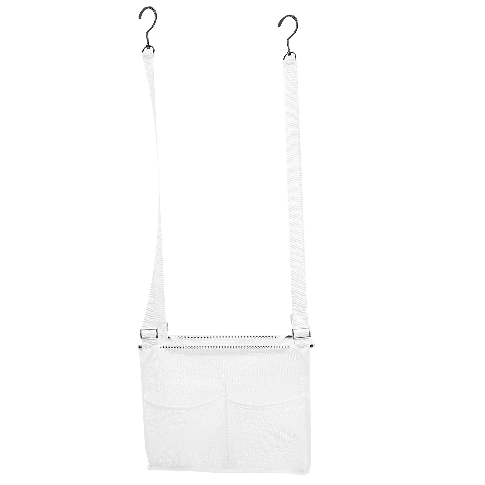 

Large Capacity Wall Hanging Storage Basket Breathable Mesh Bag For Bathroom Organizer Sundries Holder Makeup Towels Closet