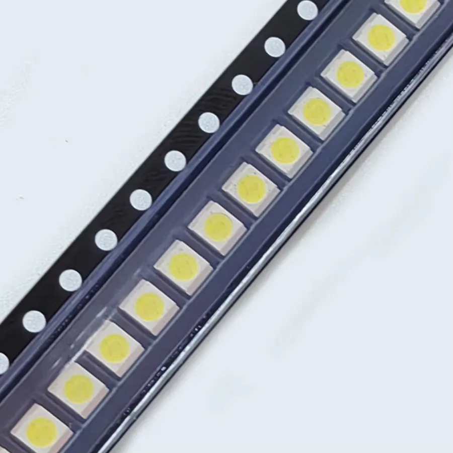 100PCS/Lot SMD LED 2835 3V 1W  Cold White 105LM 2.8*3.5MM For LG TV/LCD  Strip Backlight
