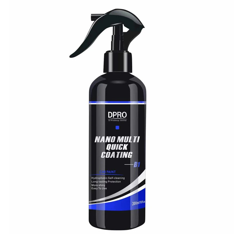 Dpro Ceramic Car Coating Nano Spray Quick Coat Lliquid Glass Ceramic Paint Care 100/300ml  Polishing Paste Car Detailing M-B1