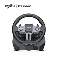 PXN V9 Gen2 Gaming Steering Wheel 270°/900° Racing Wheel Volante for PS4/PS3/PC Windows 8,10,11/Switch/Xbox One/Xbox Series X/S