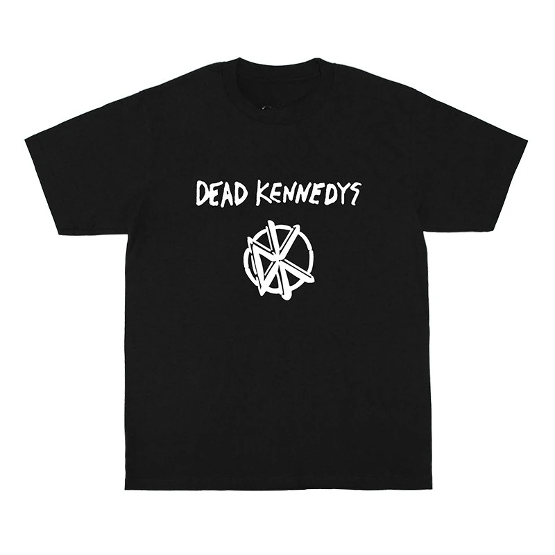 

2025 Summer's New Dead Kennedy Hardcore Punk Band Printed Graphic T-shirts for Men and Women Short-sleeved T-shirts Streetwear