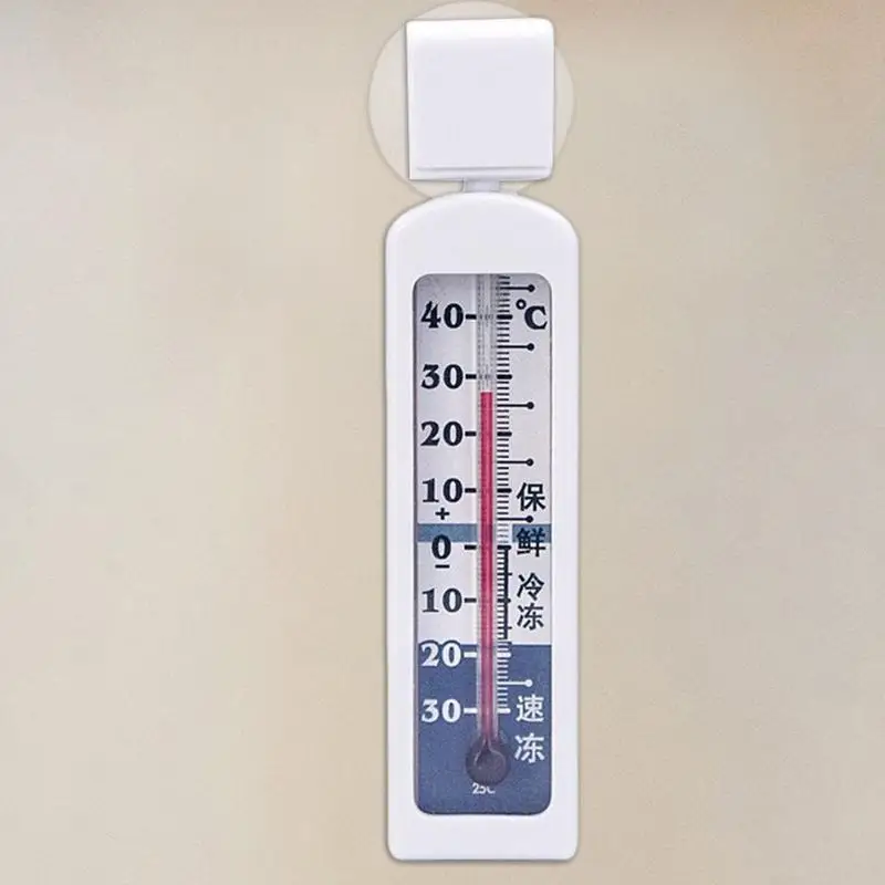 Refrigerator Freezer Thermometer Fridge Refrigeration Temperature Gauge Wall Hanging Thermometer Freezer Versatile Unit Count