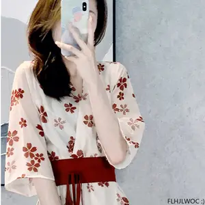 Japanese Floral Print Dress Fashion Dresses Japan Japanese Dress Hot Sale Dress Aliexpress