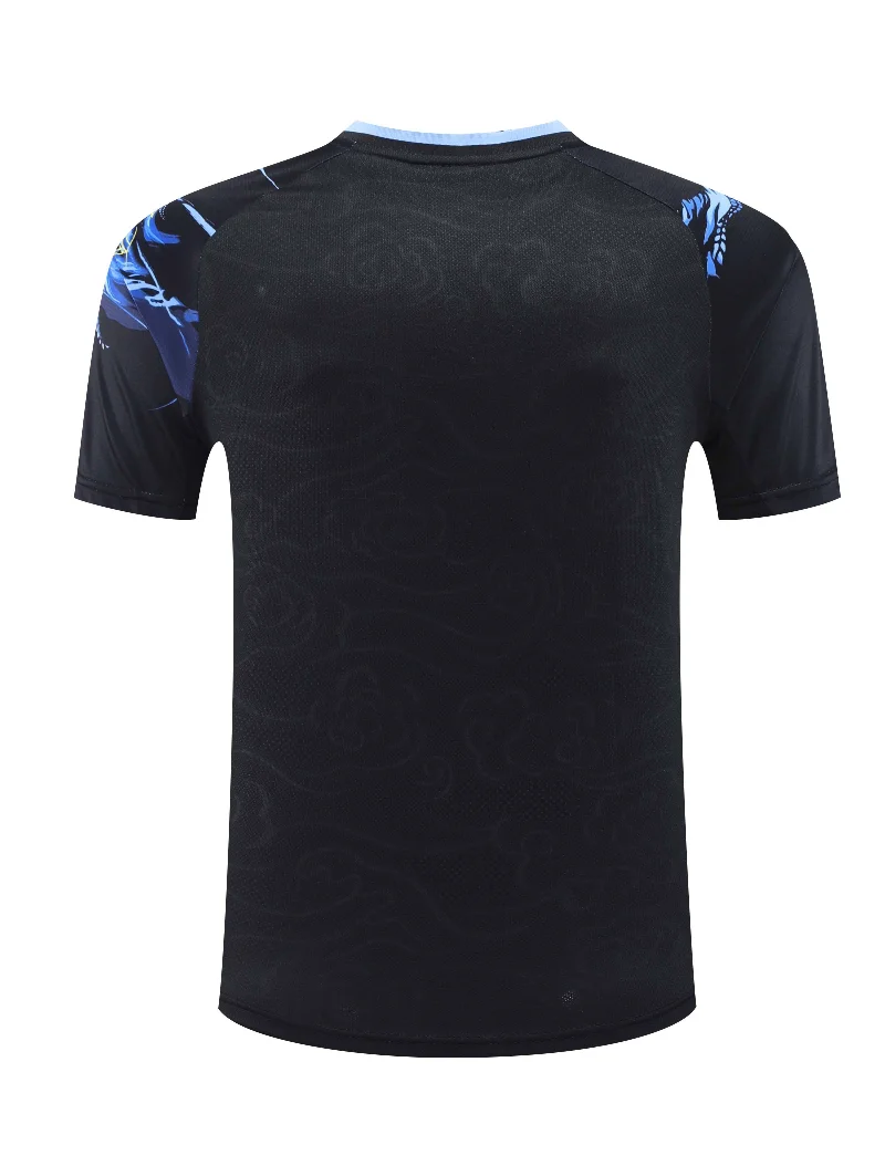 New Table Tennis Sportswear Badminton Tennis Short-sleeved Top Training Suit Breathable Quick-drying Sweat-absorbent T-shirt