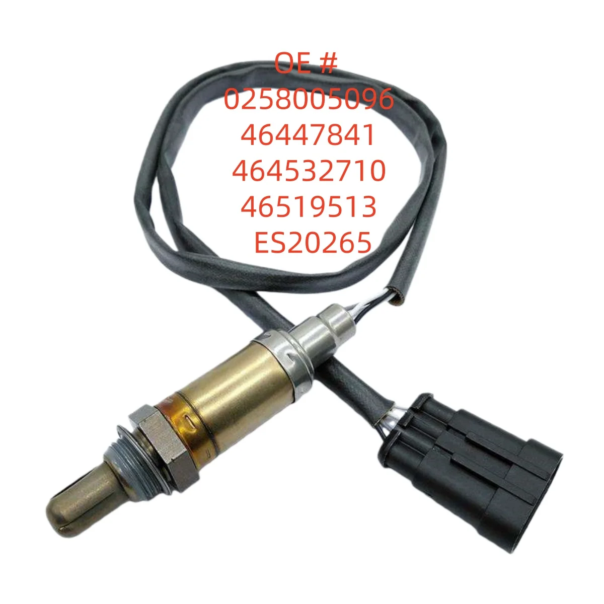 High quality  new 0258005096 46447841 464532710 46519513 ES20265 λ Probe oxygen sensor for Fiat Bravapario