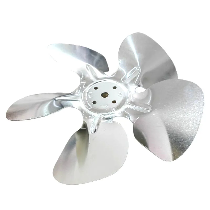 Refrigerator Parts Fridge Freezer Cooling Fan Motor 5-blade Suction Aluminum Fan Blade 17cm