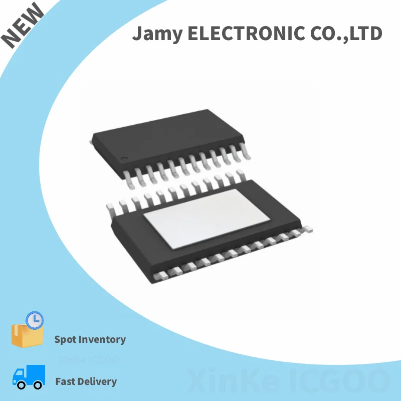 Original 10PCS/Lot DAC8760IPWPR DAC8760 IC DAC 1CH 16BIT PROGR 24HTSSOP