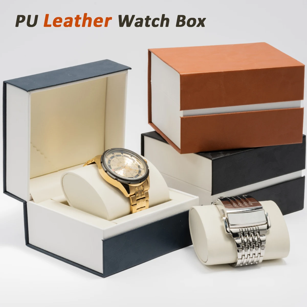 Luxury Watch Packaging Box - Scatola portaoggetti per orologi in pelle