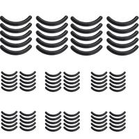 ﻿ Female Eyelash Curler Replacement Pads Rubber Eyelash Clamp High Elastic Clip Pads Black Antibacterial Curling Mats ﻿ ﻿