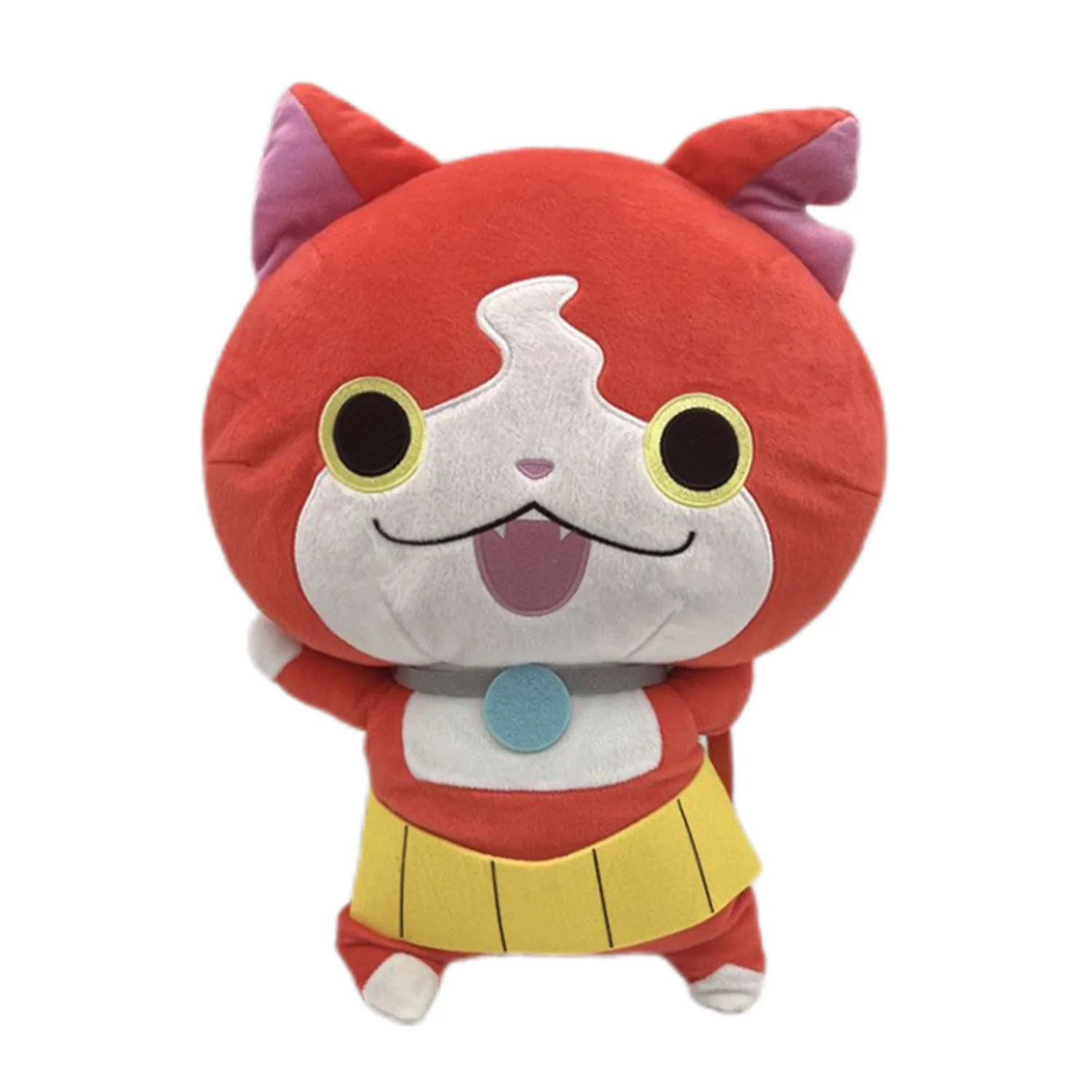 

New Cute Anime Yo-Kai Watch Jibanyan Plush Cushion 45CM For Girls Boys Kids Stuffed Toys Children Gifts