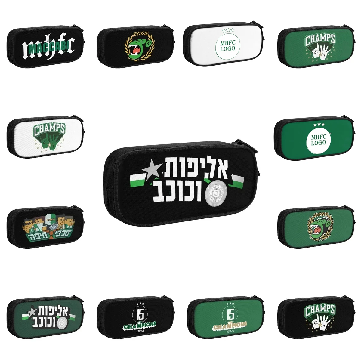 

Maccabi MHFC Haifa большой емкости пенал для ручек канцелярские принадлежности сумка держатель коробка-органайзер для девочек-подростков взрослых студентов