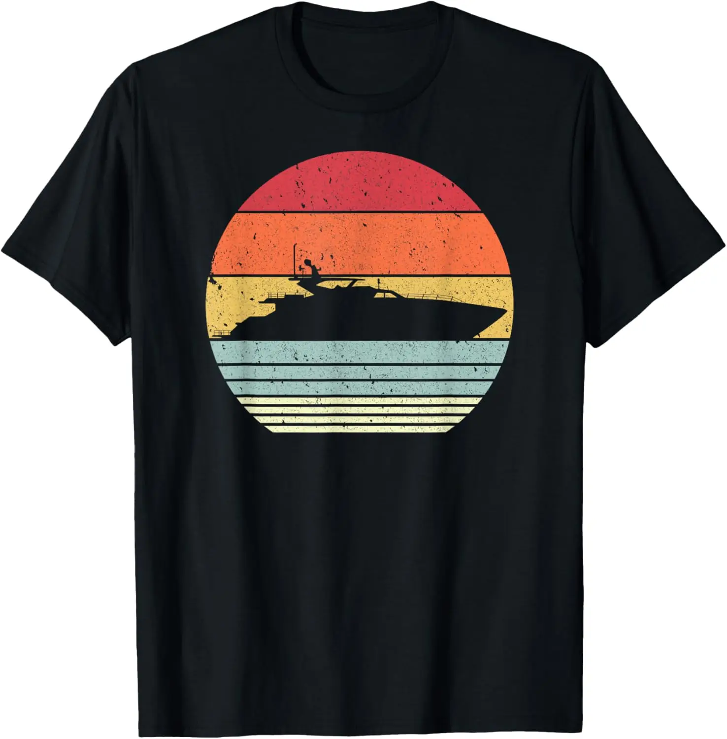 

Yacht Shirt. Retro Style Boat T-Shirt