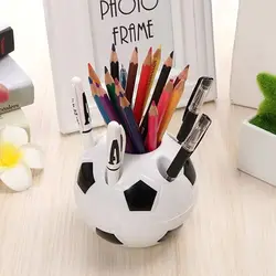 1pc Multi functional football pen holder student pen holder plastic storage pen holder storage box stationery