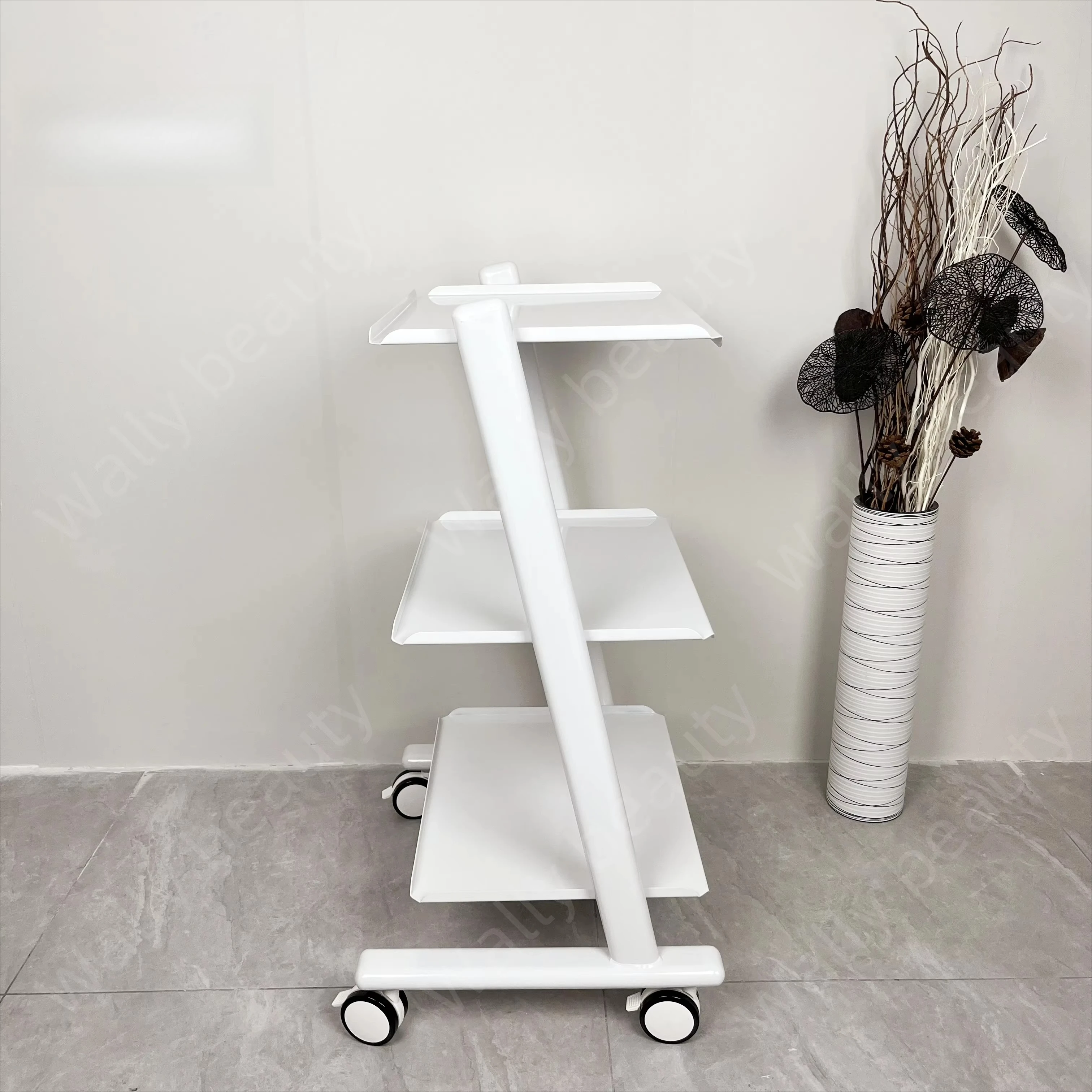 عربة Wally Beauty الجمالية لصالونات التجميل، عربة تصفيف الشعر لآلة التجميل