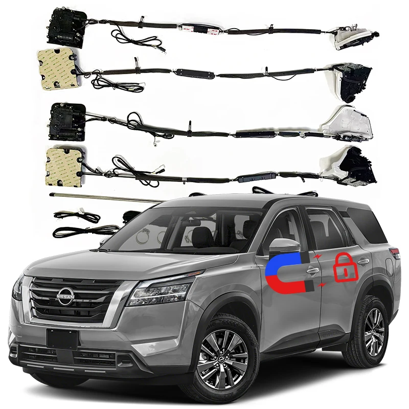 For Nissan Pathfinder Electric suction door car refitted automatic locks Car Soft Close accessories door Power tools supplies