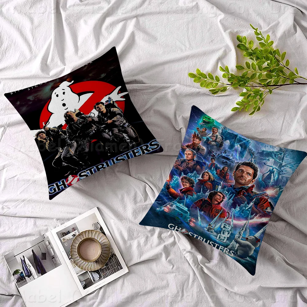 American Movie Ghostbusters Pillowcase Toon Gift Cushion Cover Bedroom Home Sofa Chair Seat Decor Pillow Case