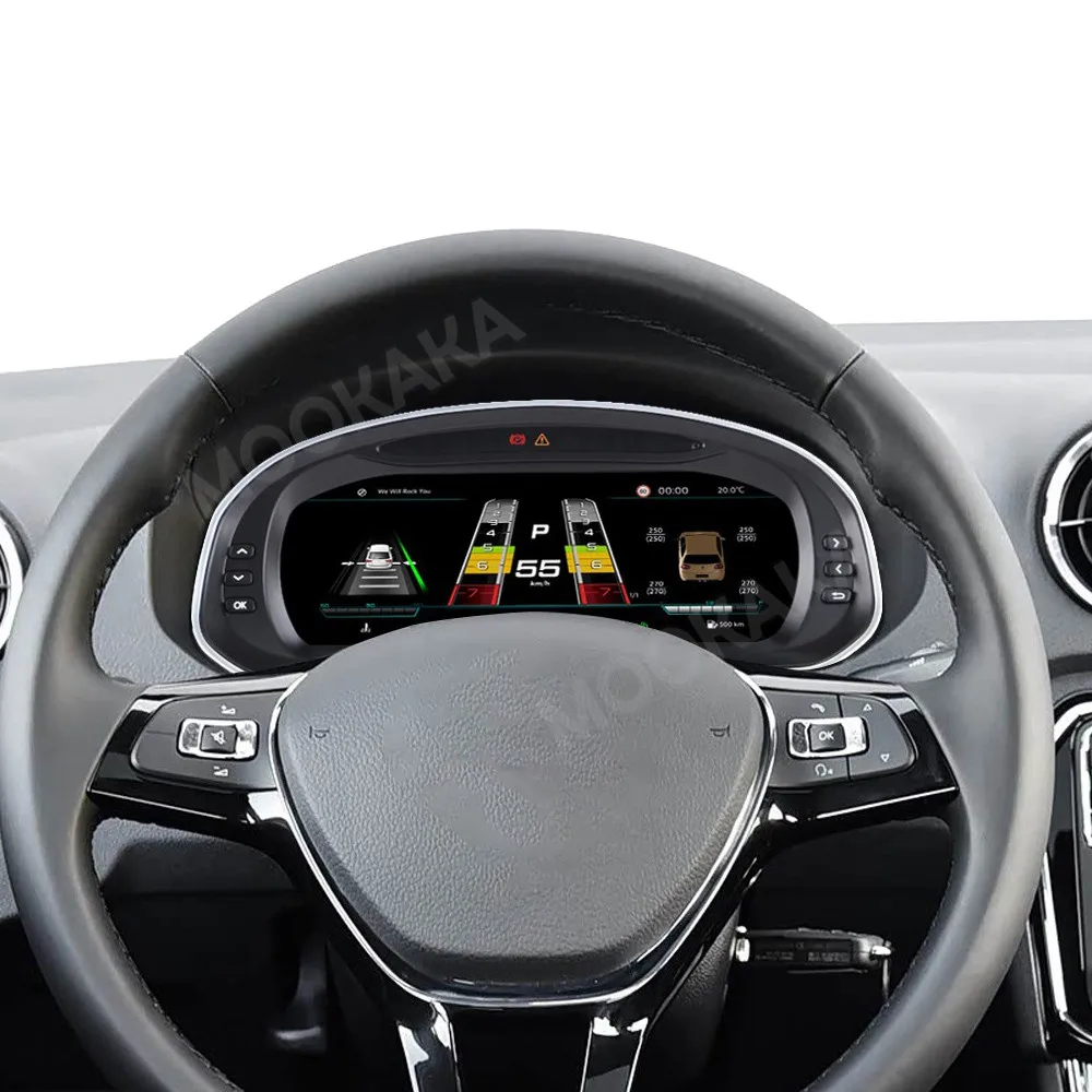 Car LCD Dashboard For Volkswagen Jetta 2013-2019 Digital Cluster Instrument Panel Cockpit Multifunctional Speedometer