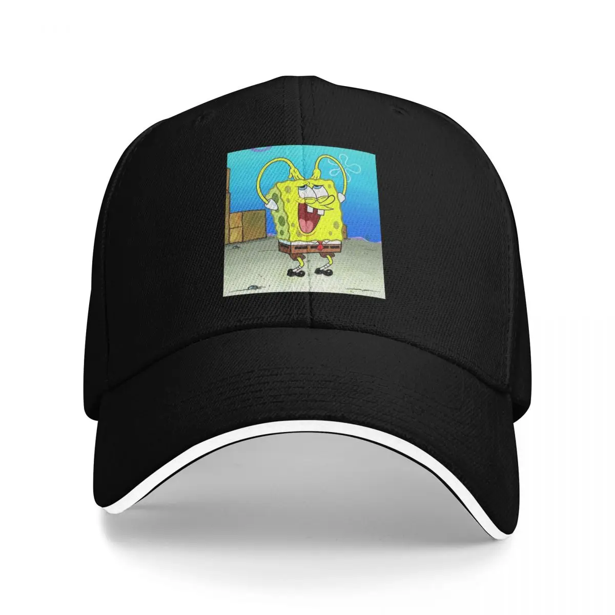 SpongeBob SquarePants Cap Fashion Casual Baseball Caps Adjustable Hat Hip Hop Summer Unisex Baseball Hats Customizable