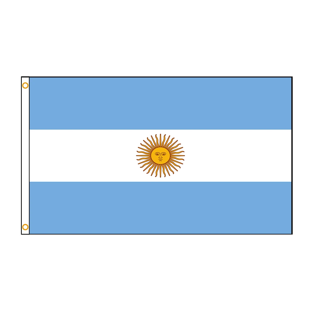 3X5Fts 90X150cm Argentina Flag For Decoration