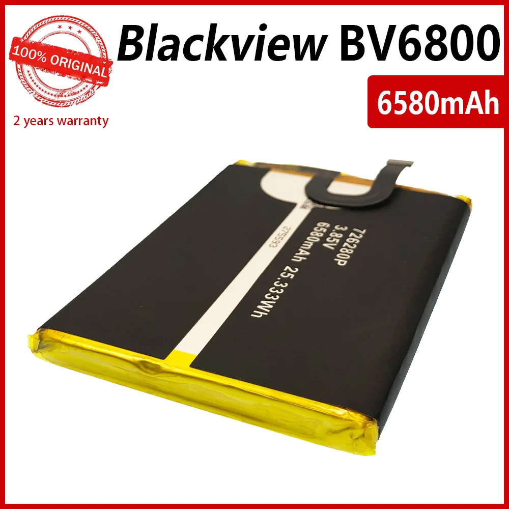 New Original 6580mAh MT6750T Replacement Battery For Blackview BV6800 Pro IP68 High Quality Batteries With Free Tools