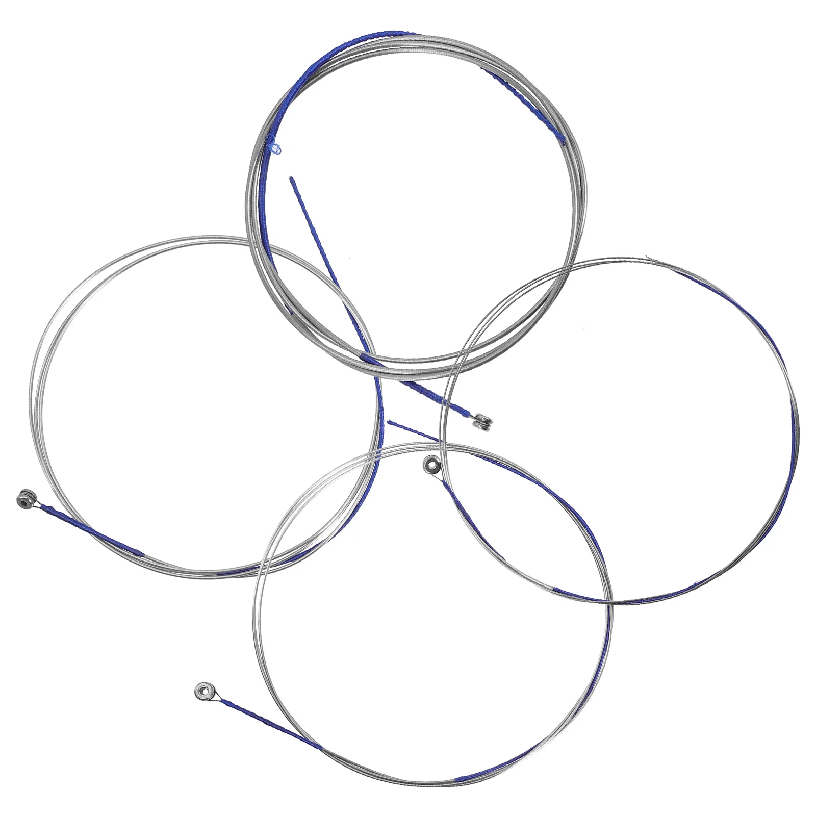 4 قطعة Zhongruan سلسلة عدة سلاسل أسلاك الفولاذ لاستبدال الملحقات الموسيقية الصينية إصلاح جزء