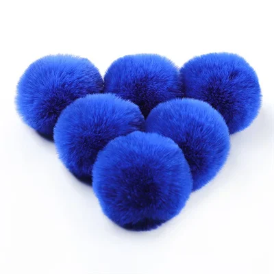 Pompom Fluffy Fur Ball DIY Pompons for Crafts