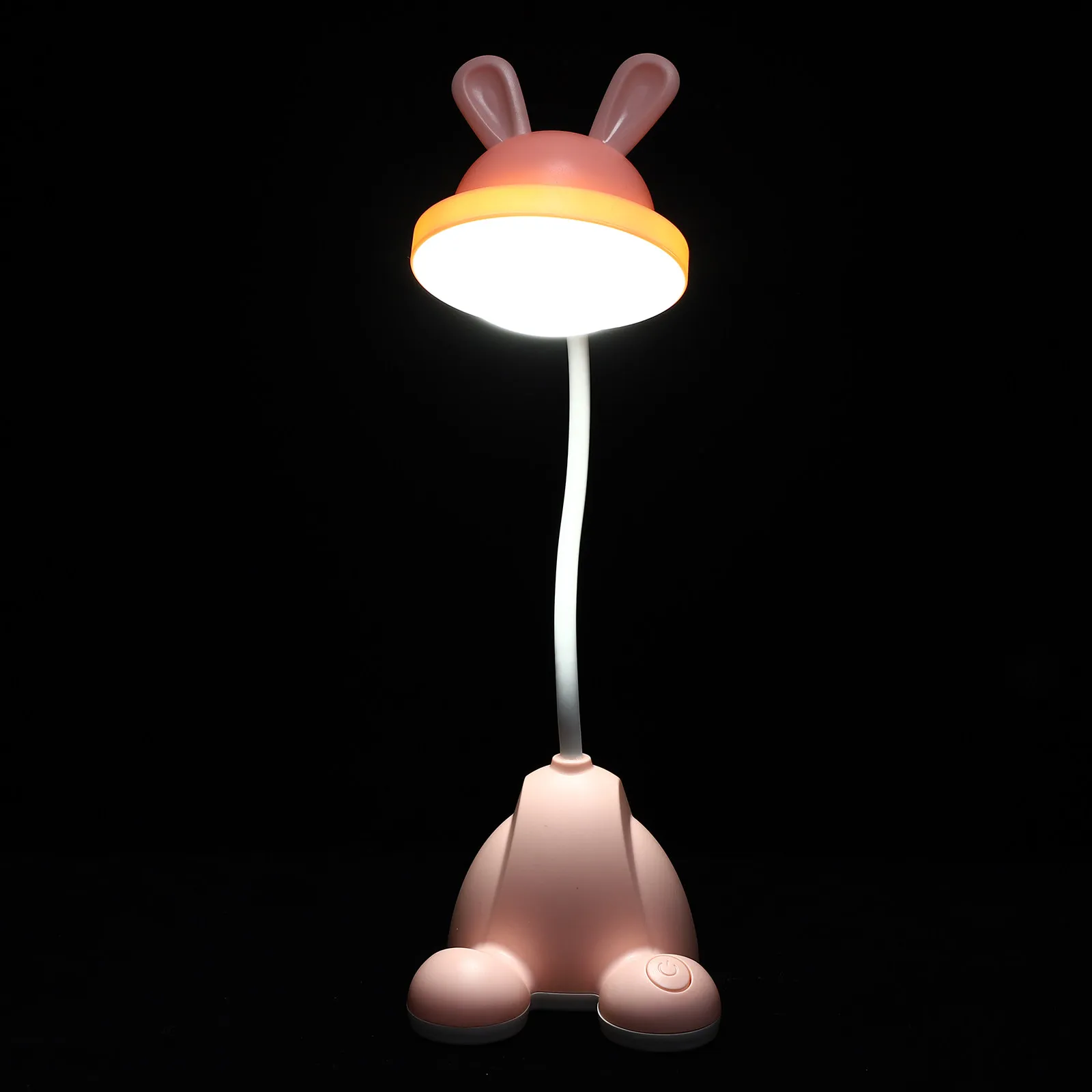 1Set Lovely Decorative Table Lamp Bright Non-Glare Reading Light for Students Bedside Desk Dorm Home Study Eye-Care Lamp