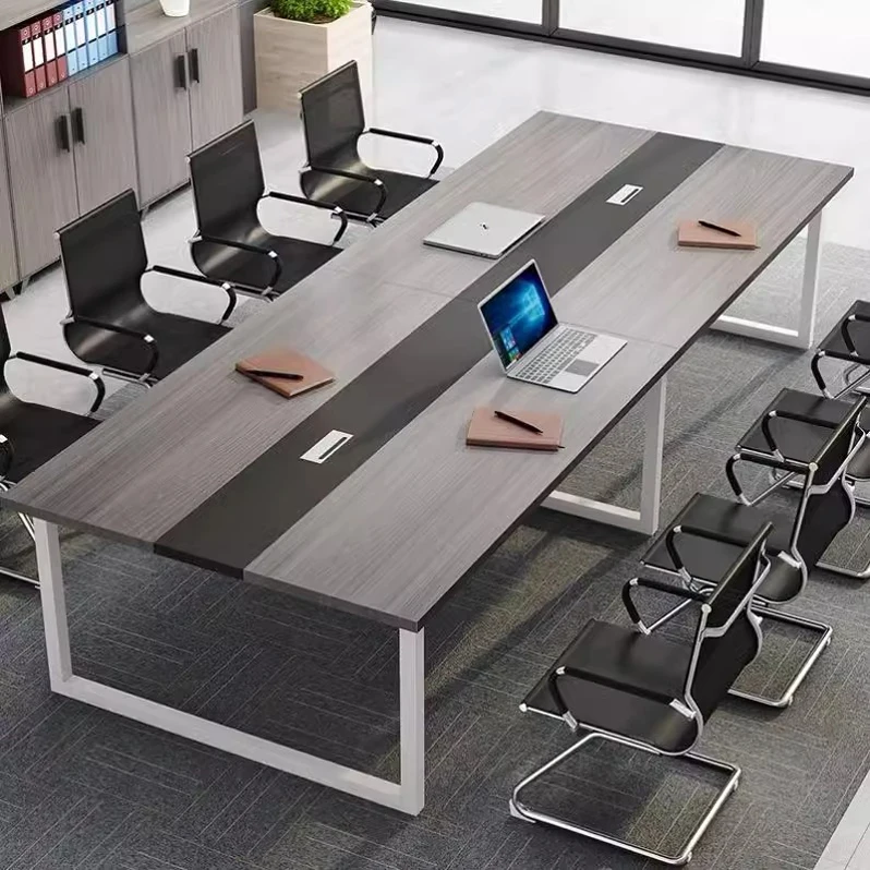 Conference table factory direct-sale office furniture for hospitals, schools, office buildings. Comes without chairs