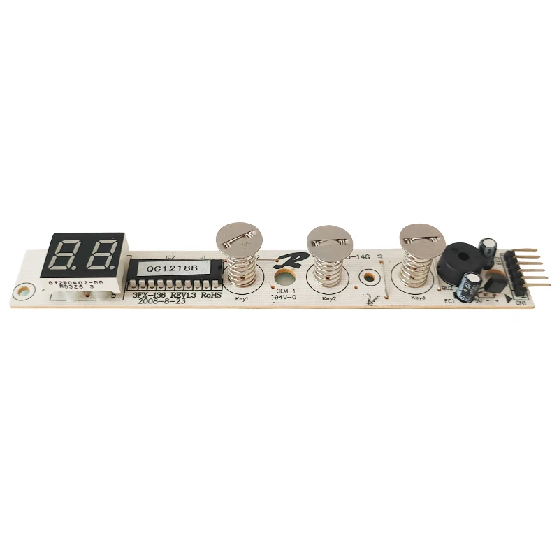 Imagem -03 - Adaptos-botão do Interruptor do Painel do Toque Acessórios do Armário do Vinho Chave do Controle do Painel do Refrigerador 3fx136 Fx102 10.5v