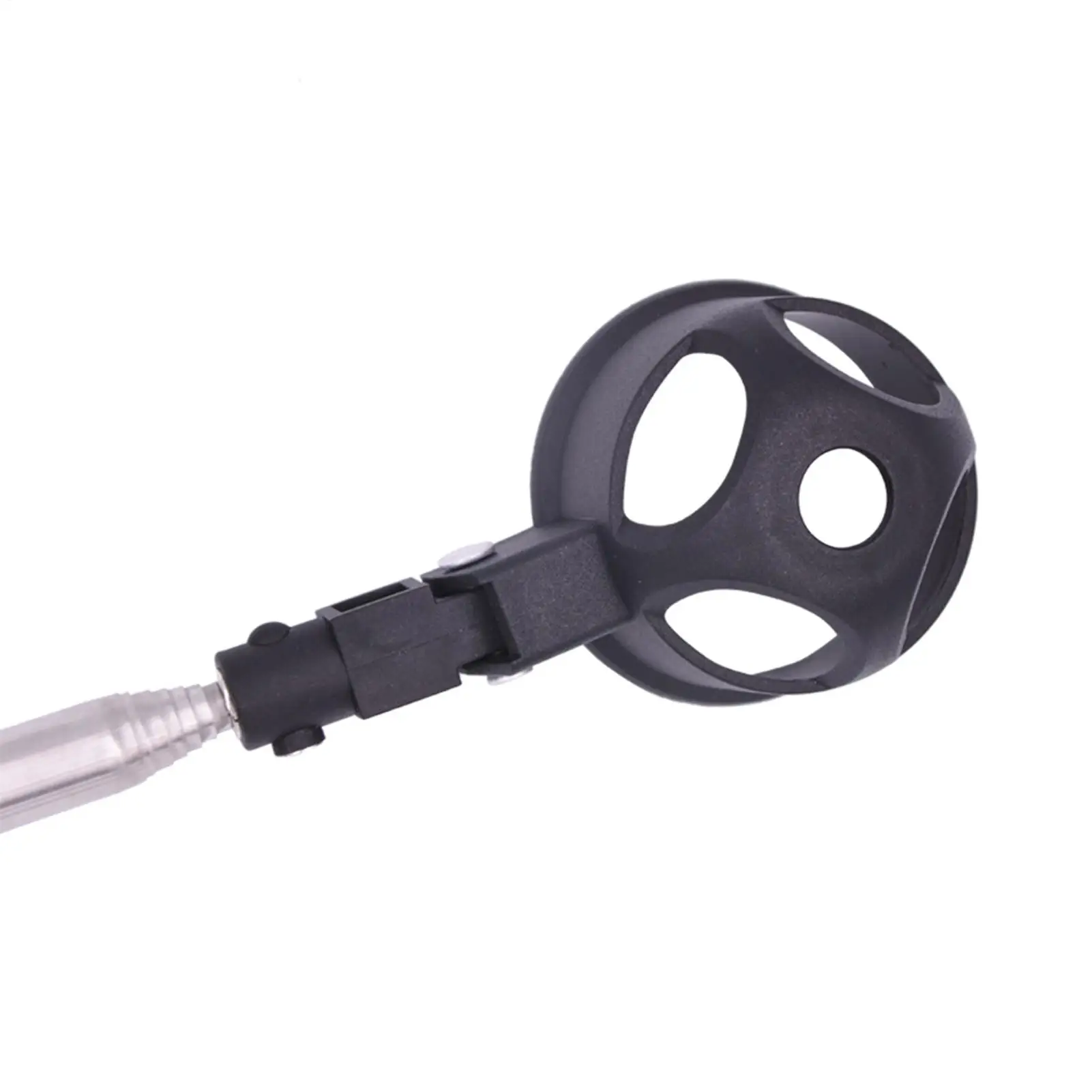 Golf Ball Retriever Telescopic 8-Section Stainless Steel Retractable Pick Up Tool Golf Retriever For Practice Driving Range