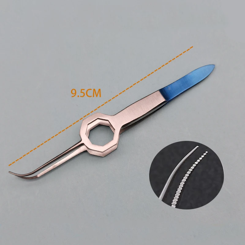 Hair transplant tweezers hair transplant equipment hairline planting tools hair follicle extraction tweezers