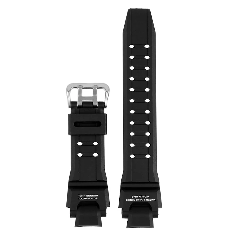 Silicone Watch Strap For Casio G-Shock GA-1000 /1100 GW-4000 /A1100 G-1400 Sport Waterproof Resin watchband men\'s Accessories