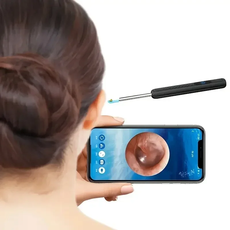 Visual Ear Cleaner with Camera LED Lights 4.0mm Lens Ear Wax Removal Tool Take Video HD Earpick Gifts