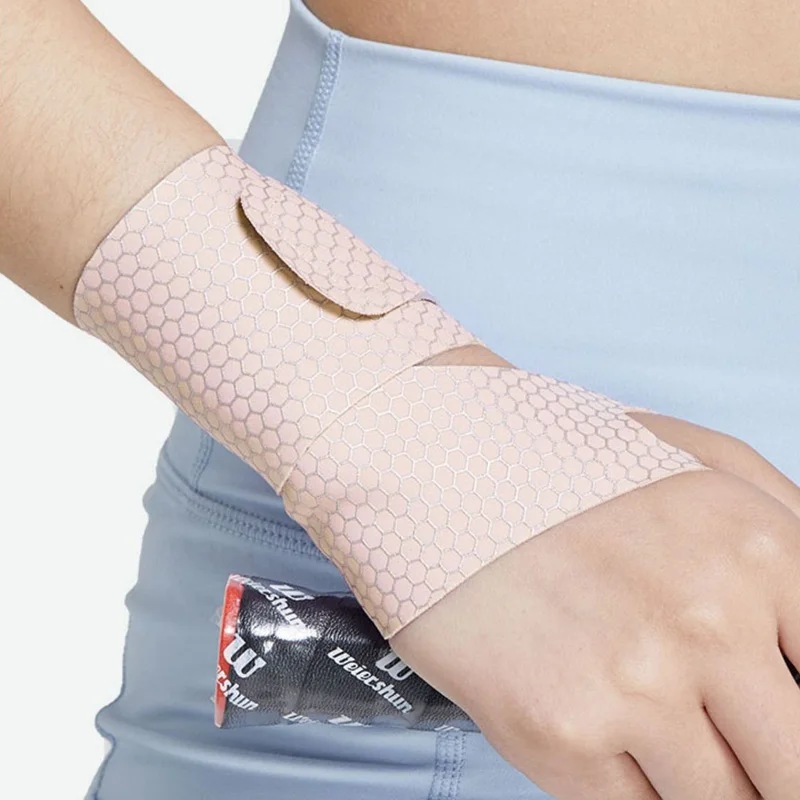 Ajustável Wrap Sports Fitness Wrist Brace, alívio Da Dor Pulseira, compressão Wraps, cinta de bandagem