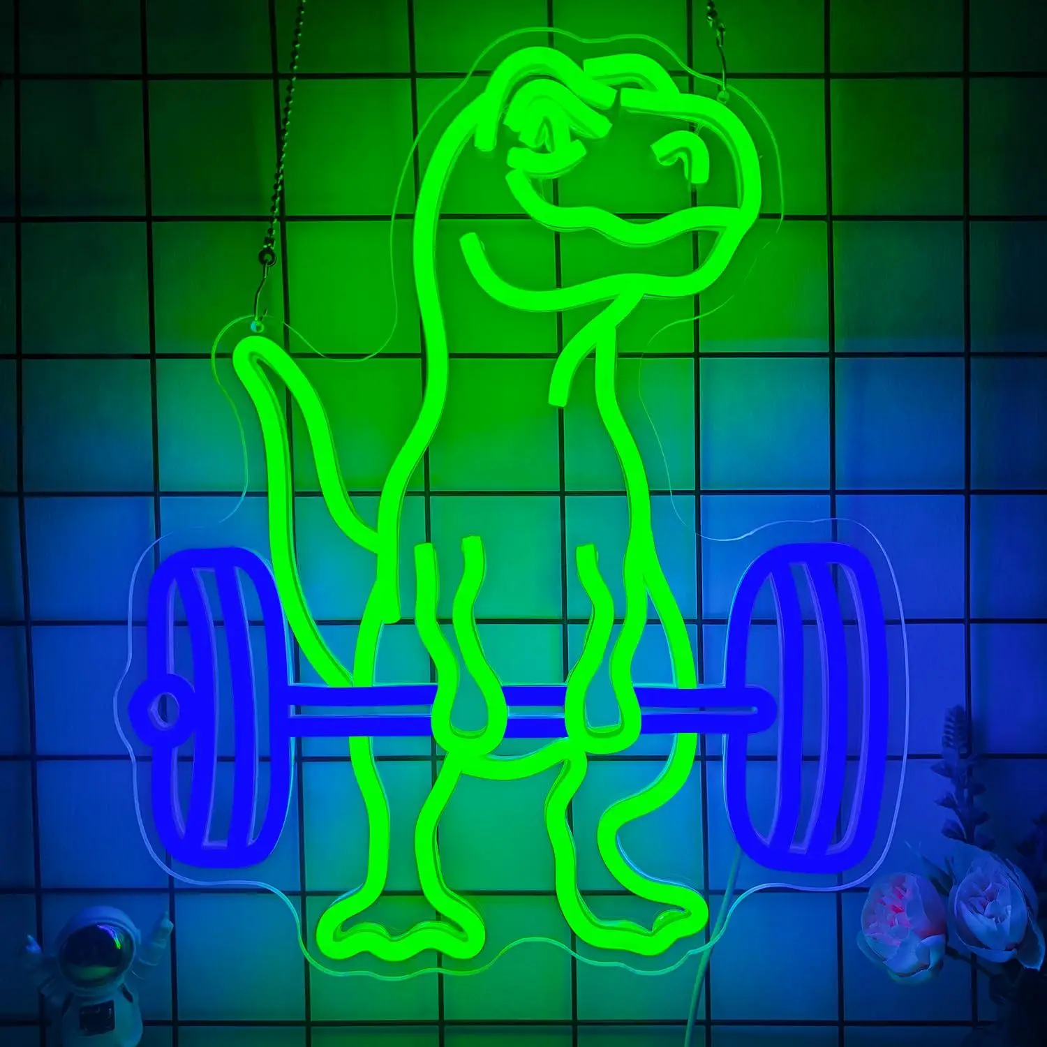 t-rex-ウェイトリフティングジム-ネオンサイン-調光可能な-led-ライト-ホームジム-フィットネススタジオ-恐竜ファン-寝室の壁の装飾-ナイトライト