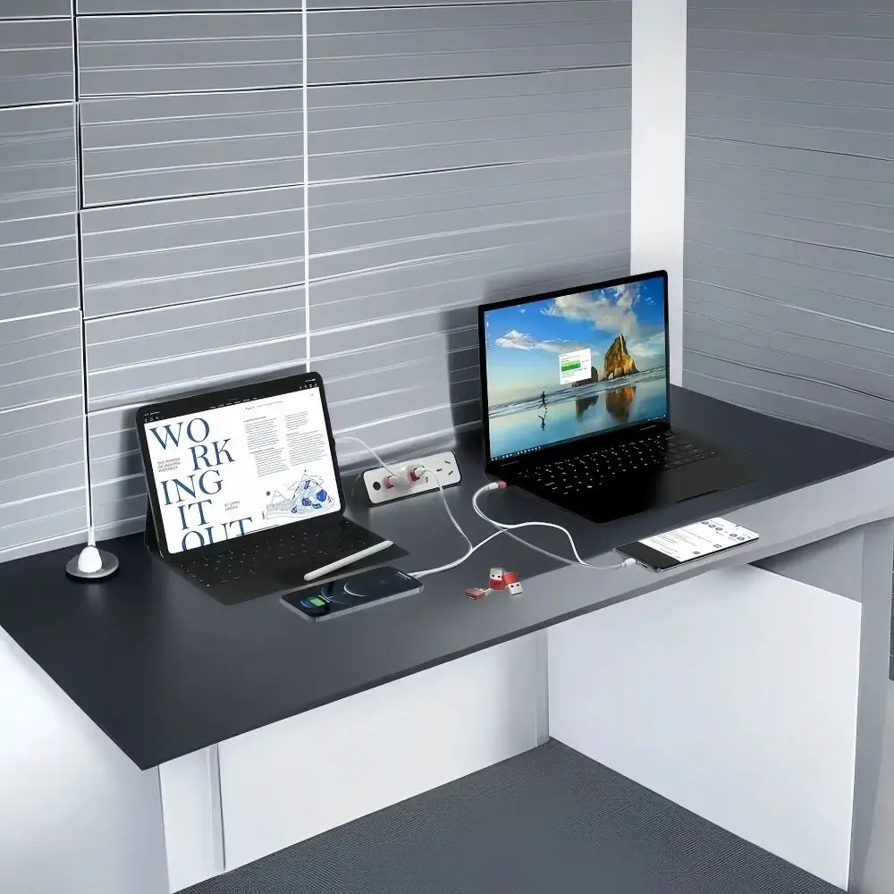 5pcs Aluminium Alloy USB Type C Adapter Mini Portable OTG Data Adapter Universal Black USB Receiver Adapter Mobile Phone